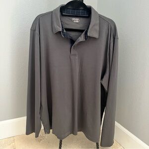 UNTUCKit Men's Charcoal Polo Shirt